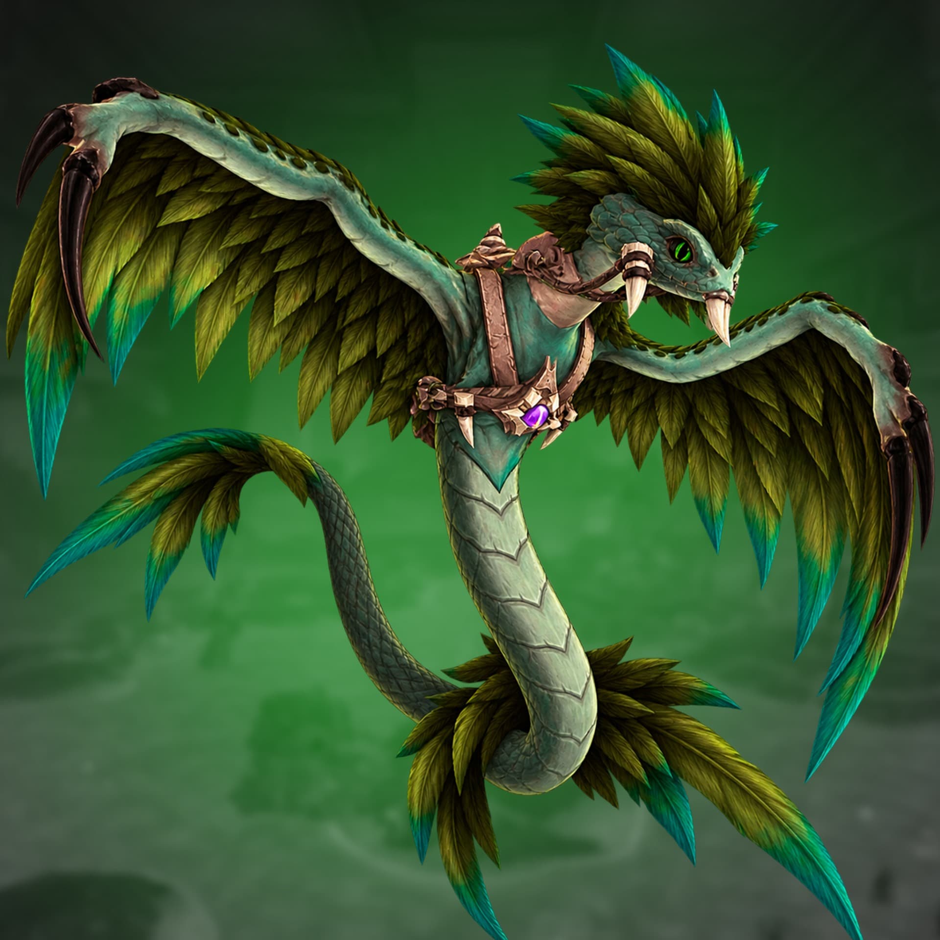 WoW Emerald Skyfang
Mount